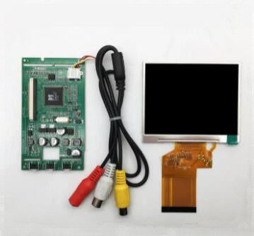 어떤 터치 TTL 인터페이스 TFT LCD 디스플레이 모듈 RGB 세로 스트라이프